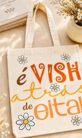 Ecobag Algodão Cru